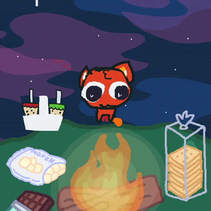 Ember Cat Mukbang by @Aaliyahlikescats828