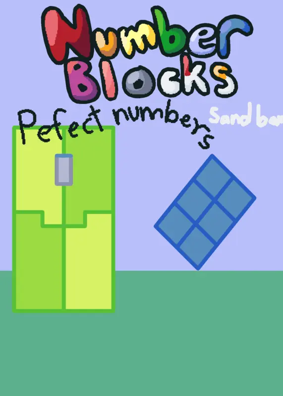 Numberblocks perfect numbers super remak by @natanael_garcia
