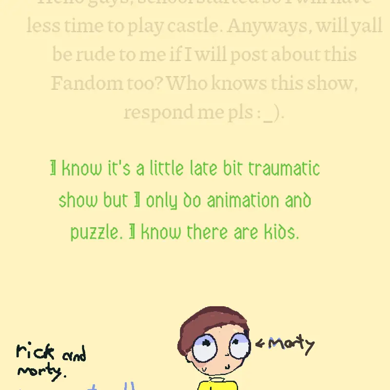 Rick and morty, by @old_fandoms_healer2