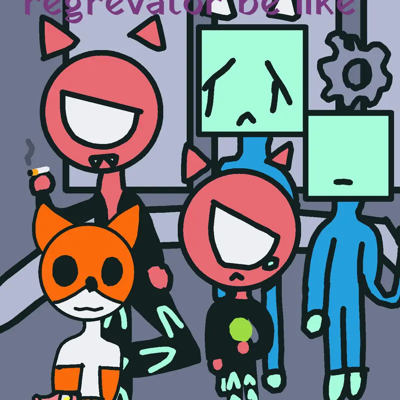 Pov:playing regrevator on roblox be like by @majathebutterfly10