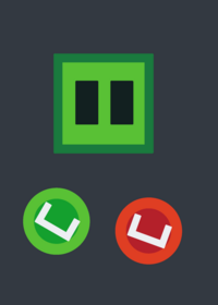 Call green cube