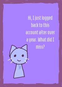 It's been years...