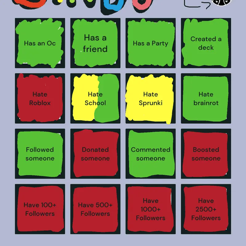 Bingo! by @just_a_random_kitty