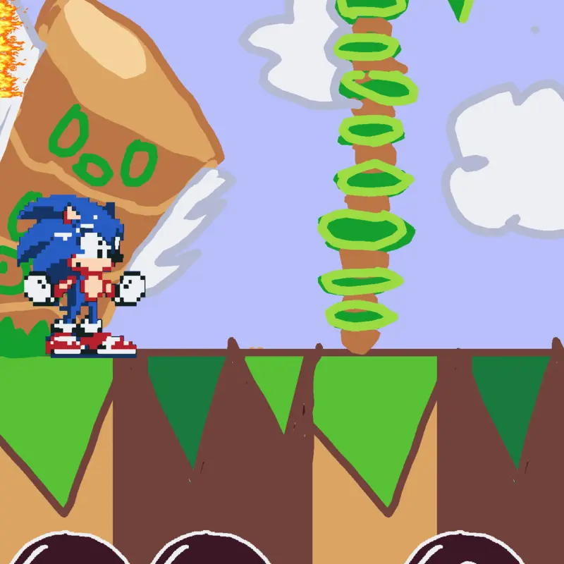 Sonic by @ChicheLicursi