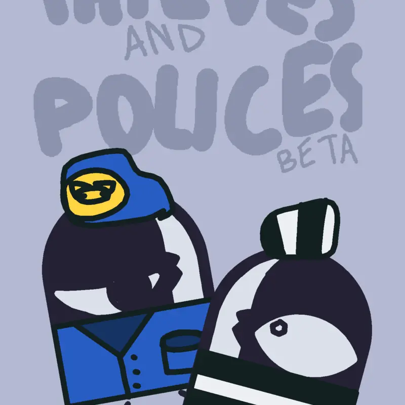 Thieves and polices by @happy_ghast_official