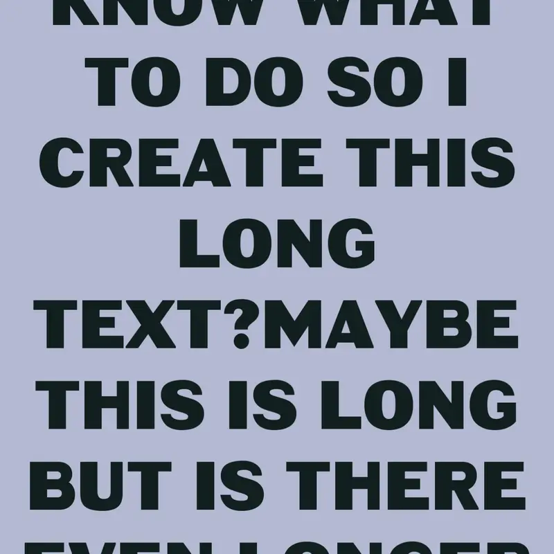 Boring text by @choco_bite