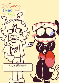 not a yumeship he’s just a beautiful child...