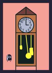 The clock game