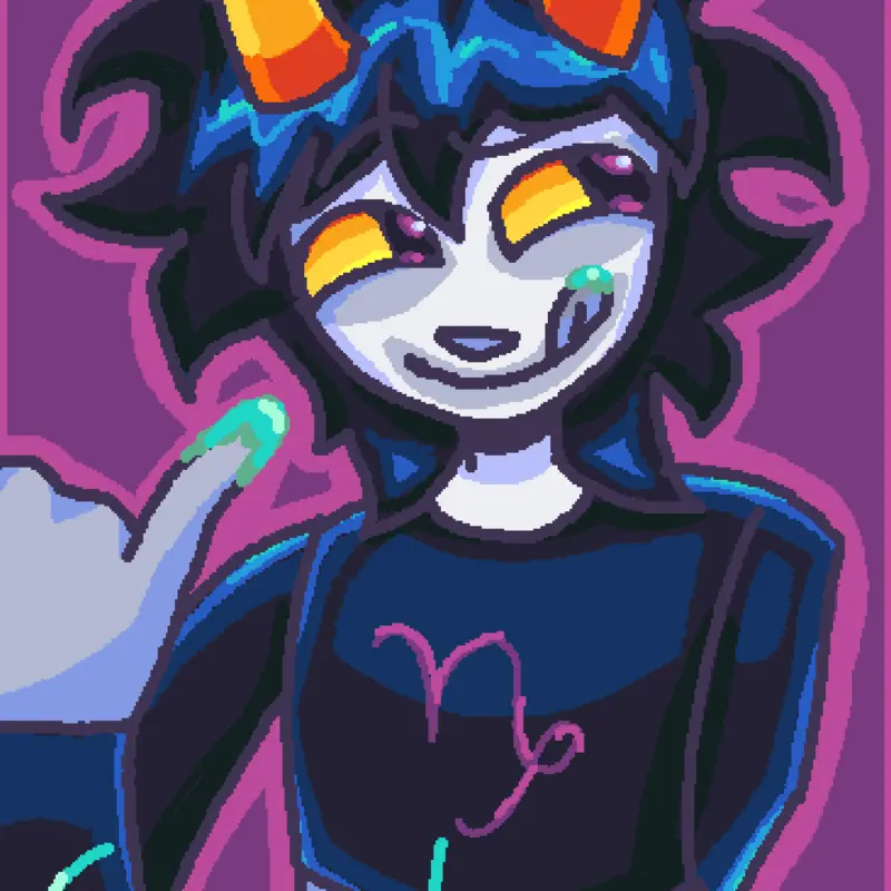 Gamzee Makara Art by @Sorrelfawn