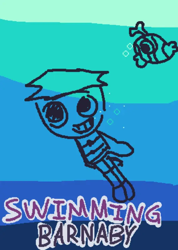 Swimming barnaby Game! by @-SH4D0W_M1LK_C00K1E-
