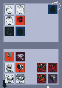 trollface vs derp with sans