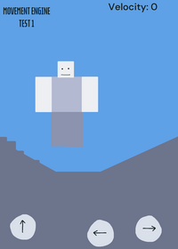 PLAYER MOVEMENT PLATFORMER ENGINE TEST
