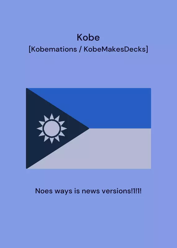Game by @KobeMakesDecks