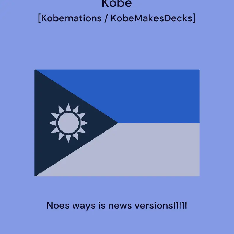 Game by @KobeMakesDecks