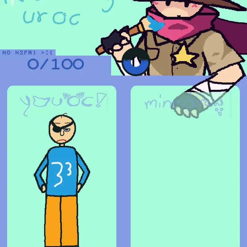 3³aldi but evil. (Bro copied evil Morty) by @-ODIOELCHOCOLATEBALDI-