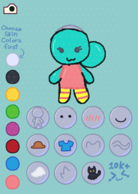 Poppy :3 (there's no mouth, it wasn't...