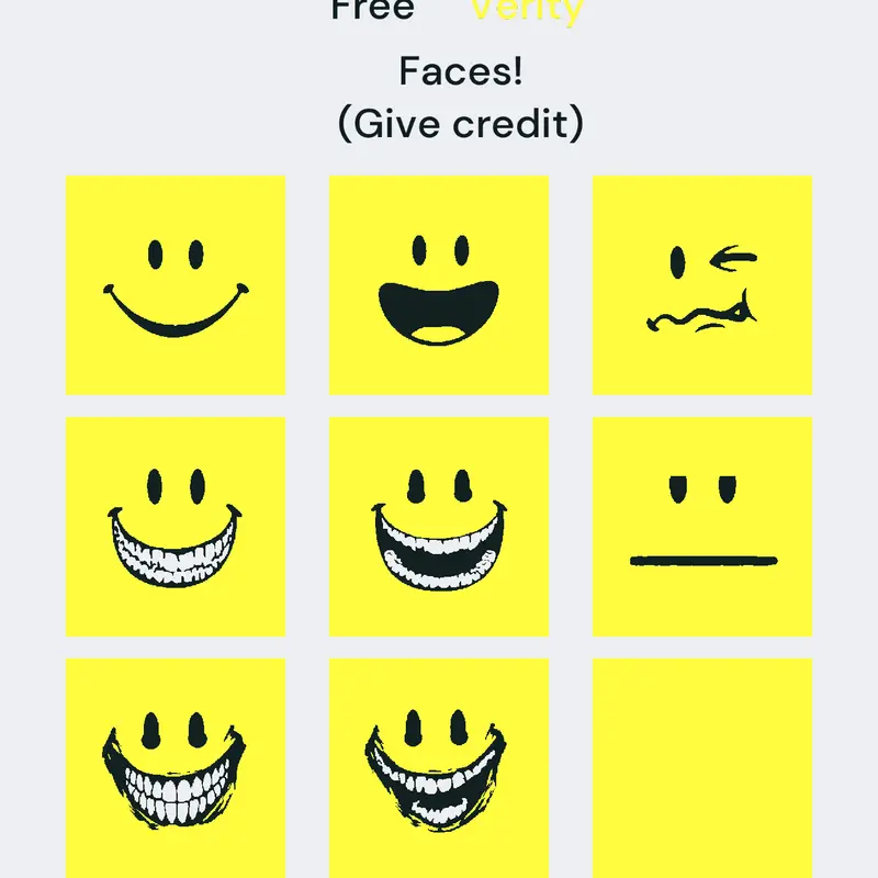 Free thatmob verity faces by @RC586