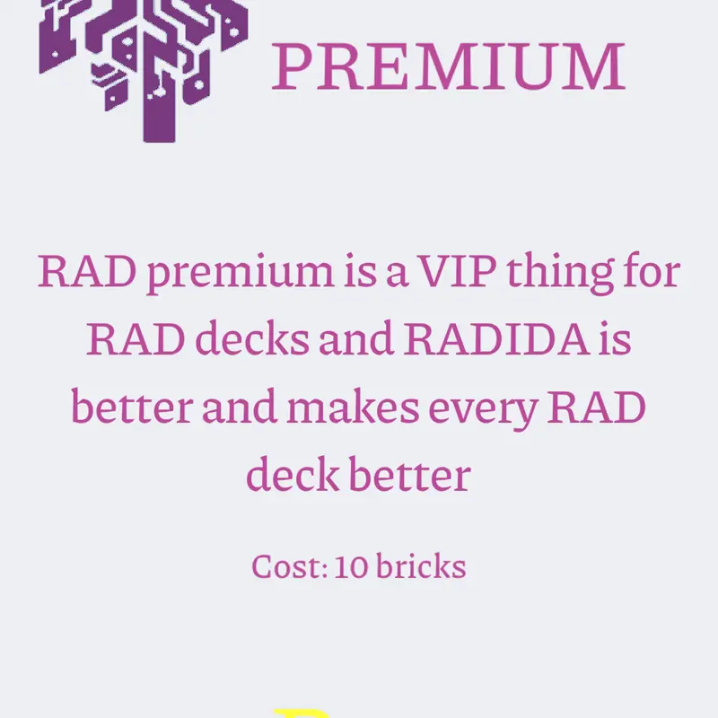RAD decks by @RAD_TM
