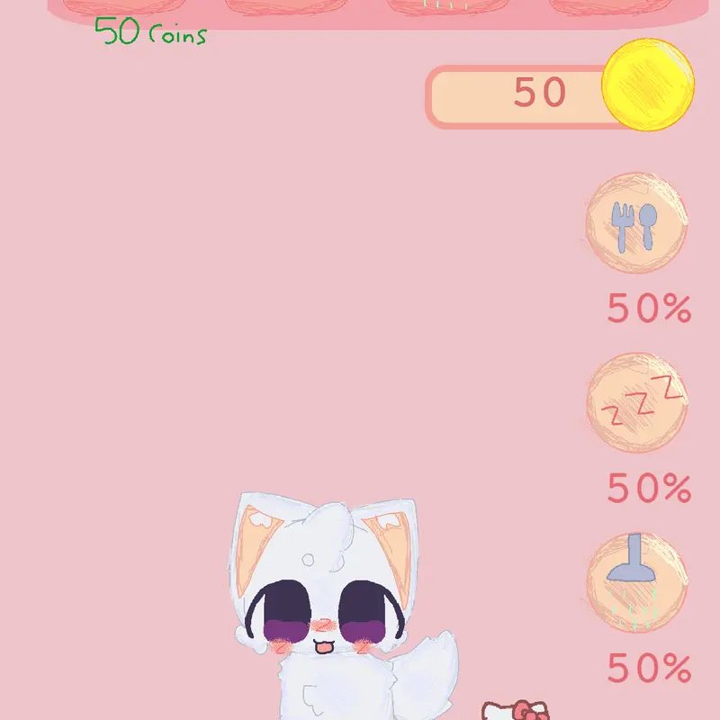 Take care of the cat by @-_-hello_kitty-_-