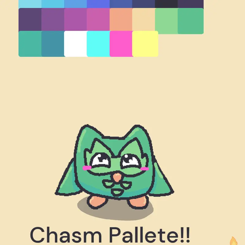 Chasm Pallete. by @DUOLINGO_DAY_STREAK