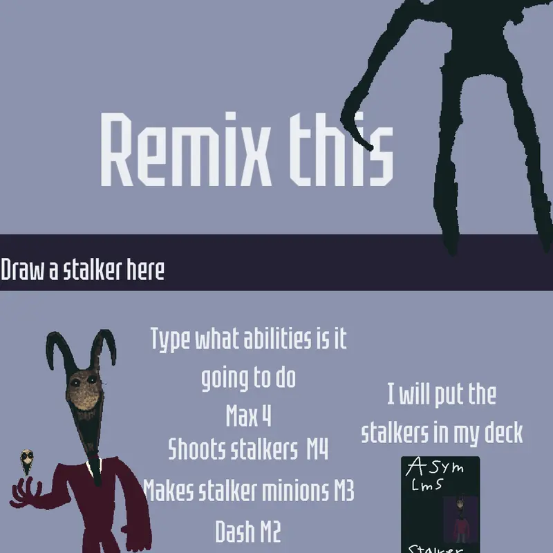 My oc for game by @MRstalker0110