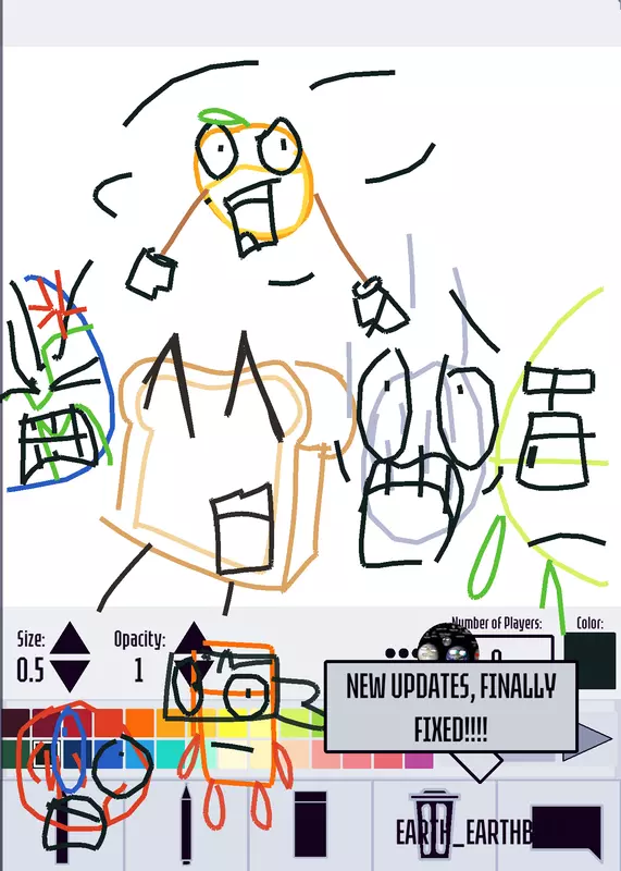 Drawing with multiplayer 2..v2? by @EARTH_earthbean