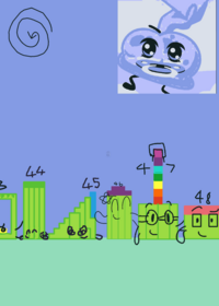 Numberblocks algodoo