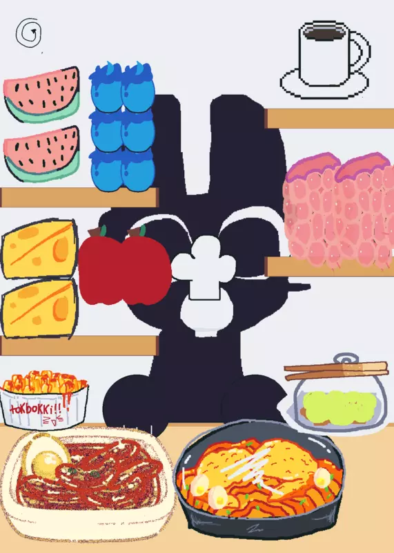 what omg he is eating fruit🤯 by @that_nikki_user