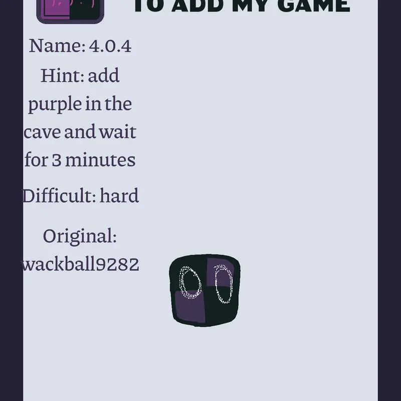 Game by @wackball9282