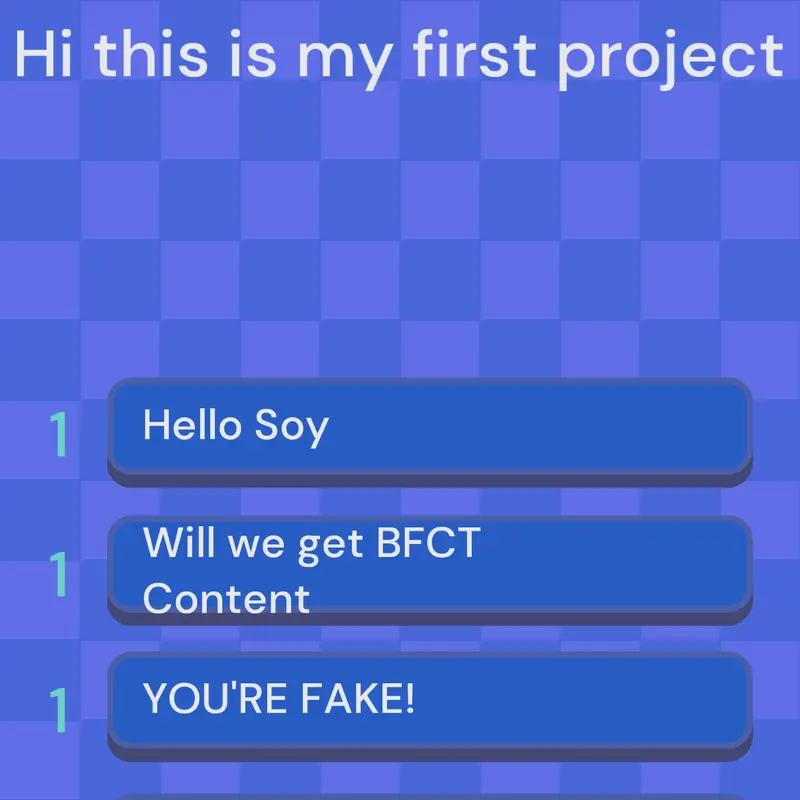 Game by @SoyBFCT