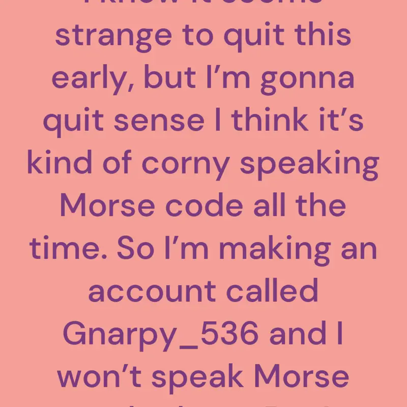 Game by @Morse_