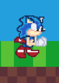 PUT YOUR OC SONIC TO RUN