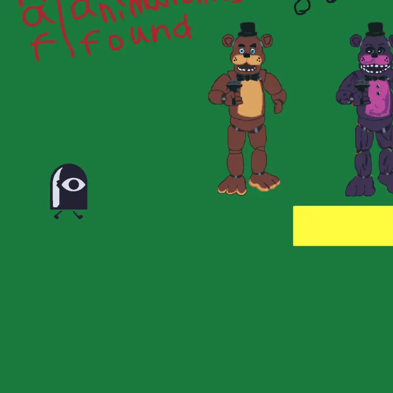find the fnaf animatronics by @sonickaistudios-2026