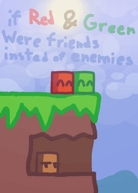If Red & Green were friends /