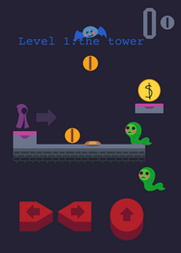 The tower: platformer game