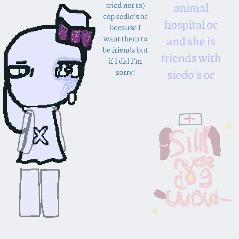 Oc by @-SILLYNURSEDOGWOW-