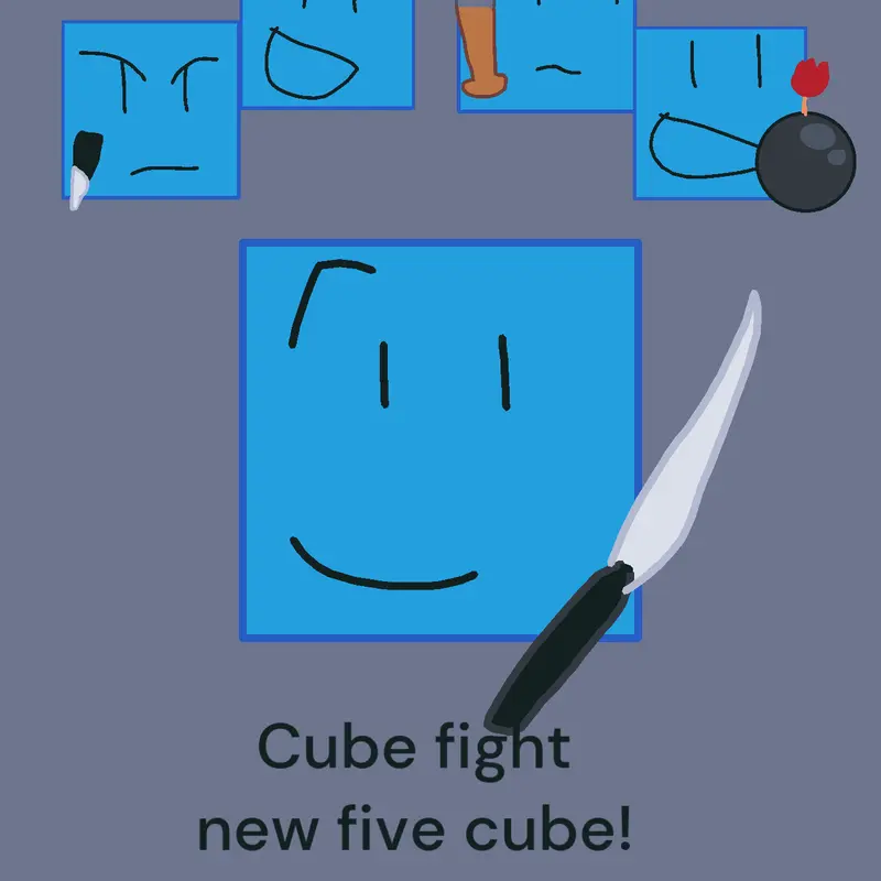 Cube fight updates animation by @Gurt-Yo