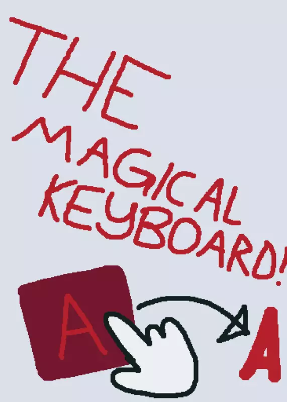 The Magical Keyboard! by @XxFortpalxX
