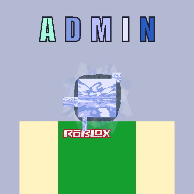 admin from roblox😱😱😱 by @painter_the_artist