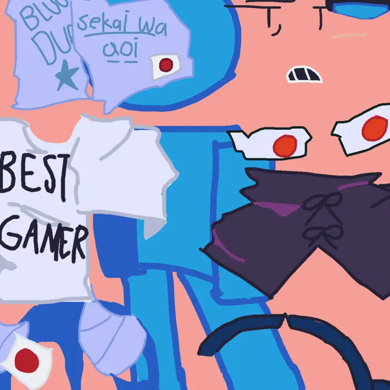 Bluudude forsaken dress up puzzle by @ilovebluudude