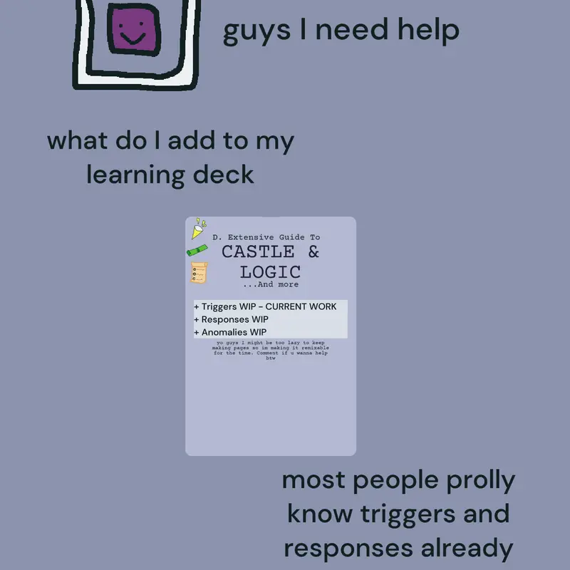 I need ideas said someone by @Pancake_Battler