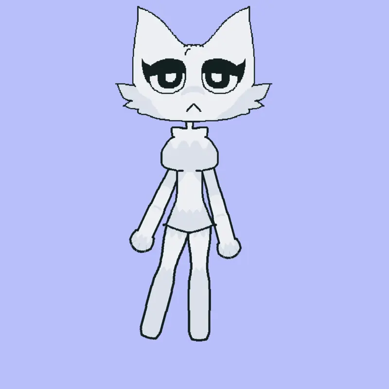 achy his name is achy :3 by @Veritymeowl