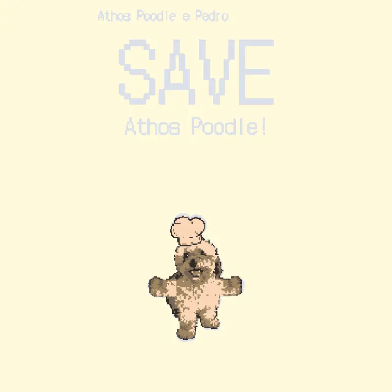Salve o Athos Poodle 🐩 by @atpooepgames