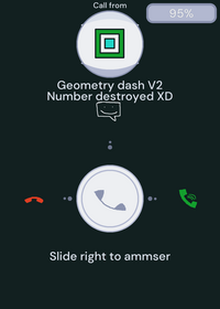 Calling geometry dash v² has call...
