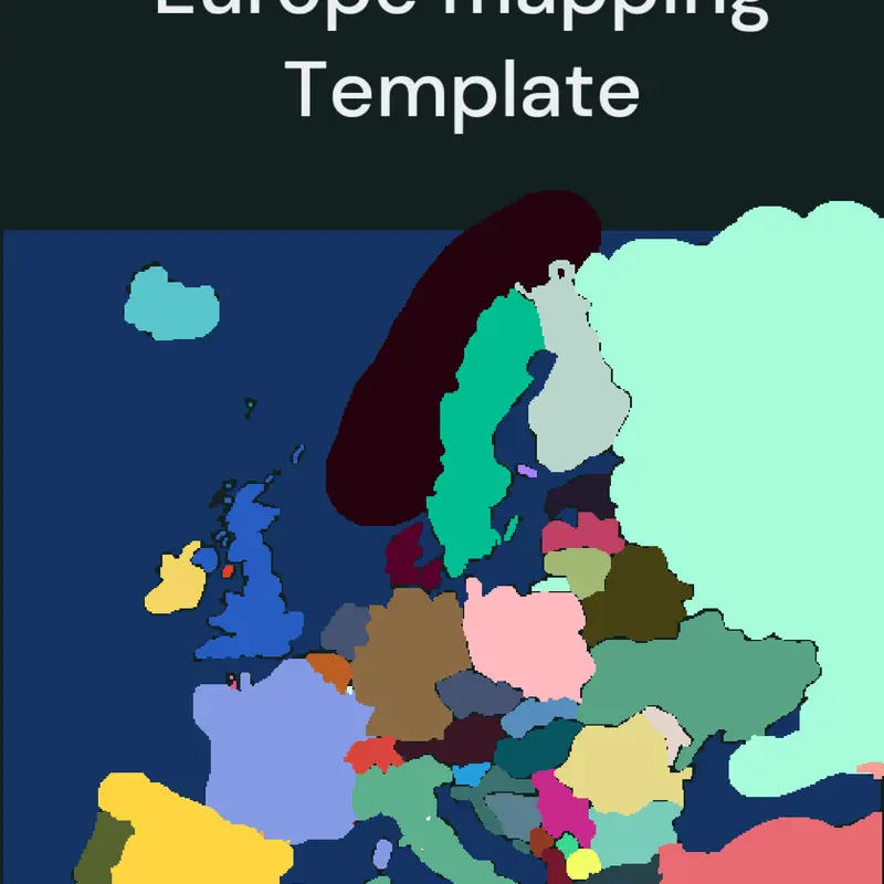 Europe map by @Averymappings2