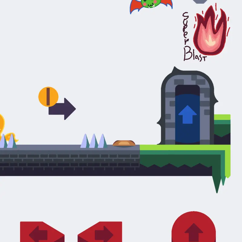 SUPER COOL PLATFORMER PLAY NOWWWW by @SaoriYukiko