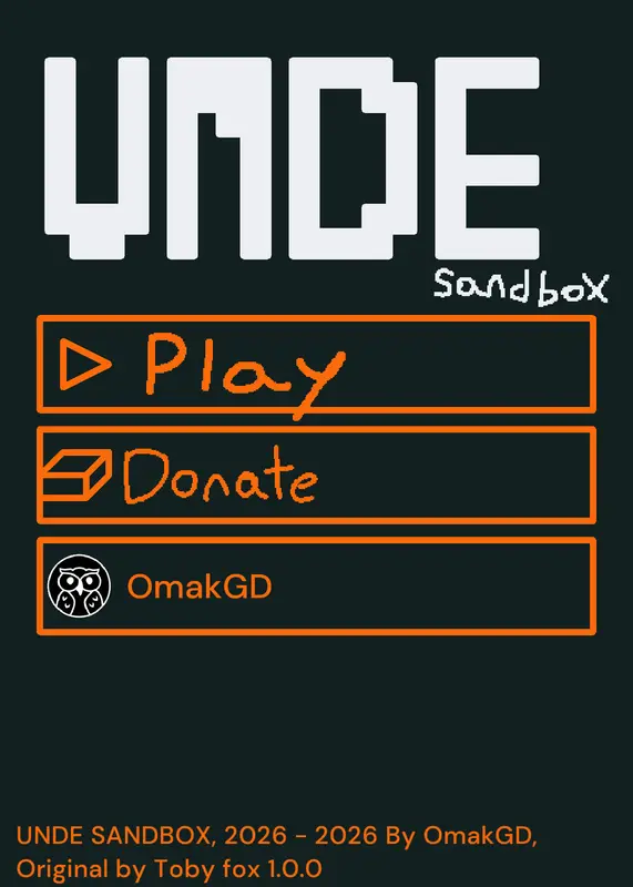 UNDE SANDBOX by @OmakGD
