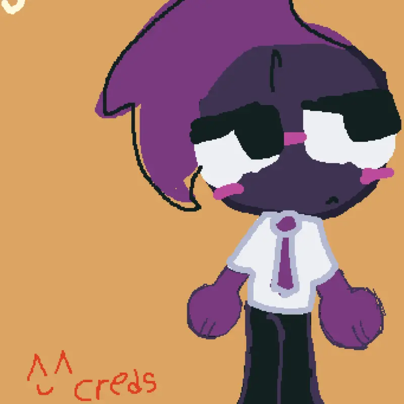 Such a cute lil grape cat right guys? by @C4LL_M3_FLURY