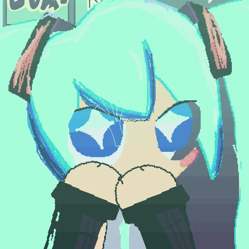 Vocaloid Miku by @soy_Momonga