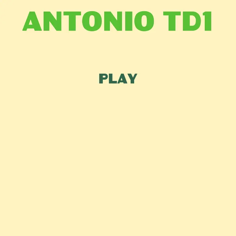Game by @AntonioLopez1124